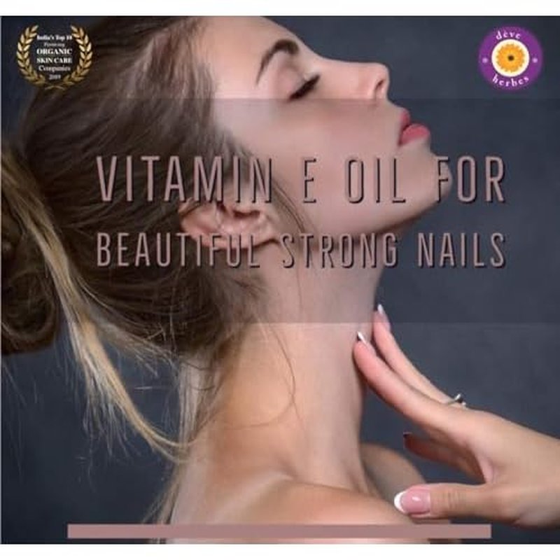 Deve Herbes Vitamin E Oil | Infused | Pure | Non-Sticky | Lightweight | for Facial Care | Men & Women | 30ml (1 oz)