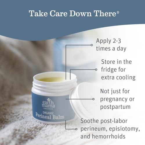 Earth Mama Postpartum Recovery Kit - 3 Piece Set with Peri Spray Balm & Sitz Bath
