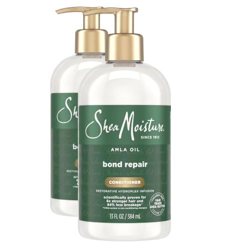 SheaMoisture Bond Repair Conditioner 13 Fl Oz Pack of 2 - Strengthens & Repairs Hair Bonds