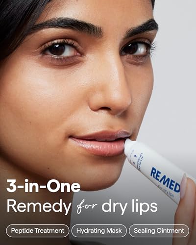 Remedy Science All-In-One Lip Treatment Pack of 2 with Ceramides, Peptides & Dimethicone