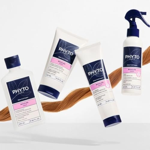 Hydrating Curl Conditioner for Wavy & Curly Hair - Silicone & Sulfate Free, Made in France