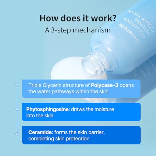 Hydrating Skin Toner with Ceramide & Panthenol - Moisturizing, Non-Sticky, Dermatologist Tested 4.05 fl oz