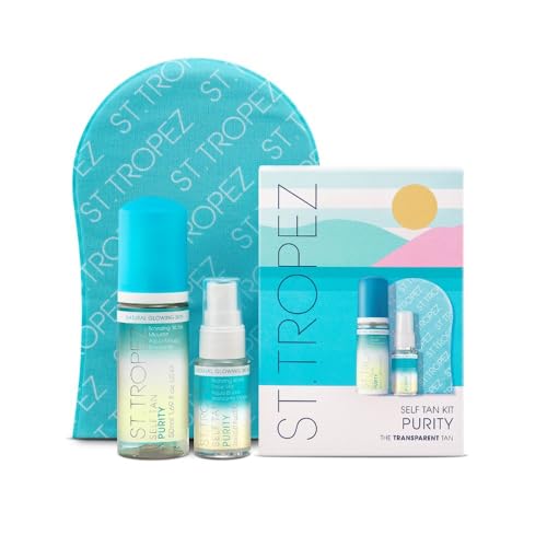 Self Tan Purity Bronzing Water Mousse & Face Mist Travel Kit for All Skin Types