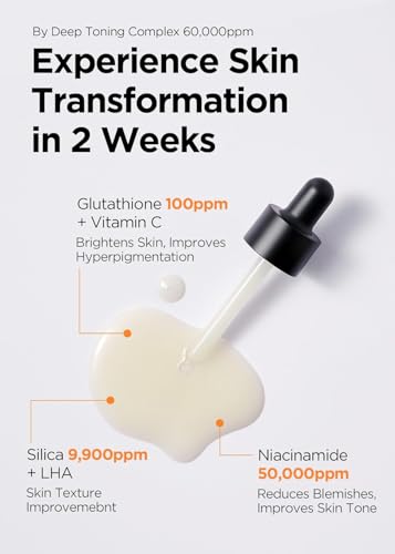 Glutathione Serum 2 Pack - Deep Toning Ampoule with Vitamin C & Calendula Extract