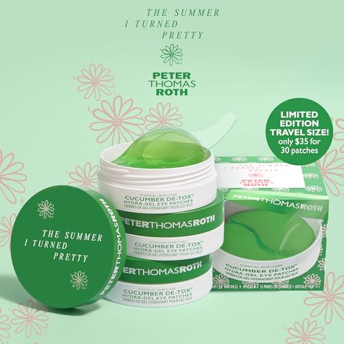 Peter Thomas Roth | The Summer I Turned Pretty x Peter Thomas Roth Travel-Size Cucumber De-Tox Hydra-Gel Eye Patches