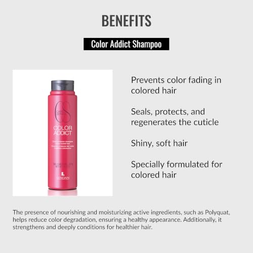Lendan Color Addict Hair Shampoo 300ml - Color Protection & Shine