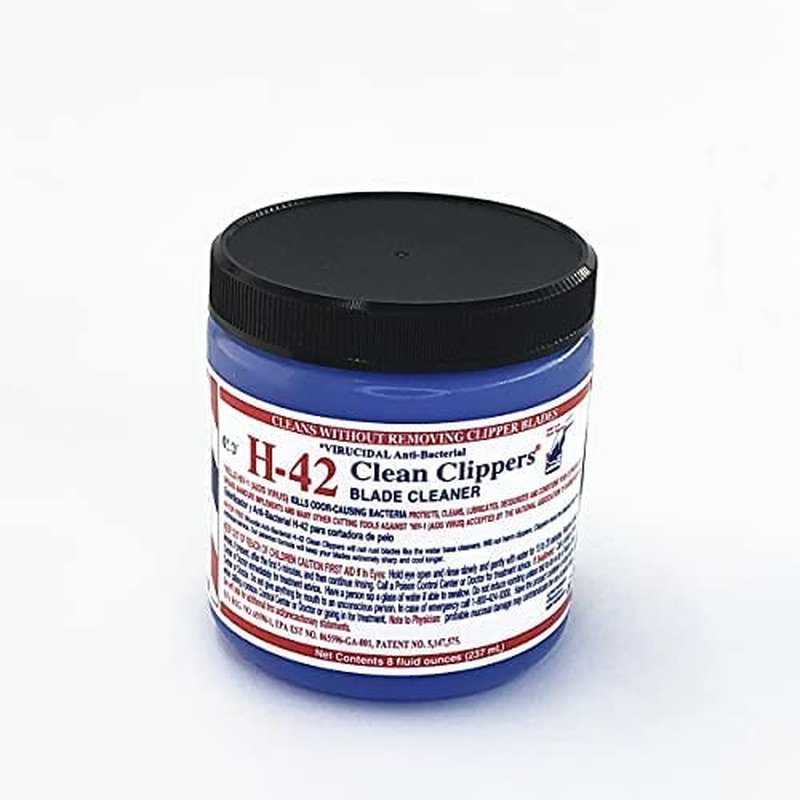 Clean Clippers Blade Cleaner Virucidal Anti-bacterial 8oz by H-42