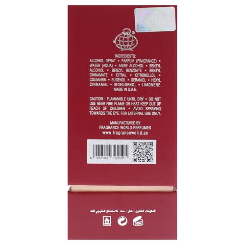 Fragrance World Lush Cherry Women Edp Spray 2.7 oz - Fruity Long-Lasting Perfume