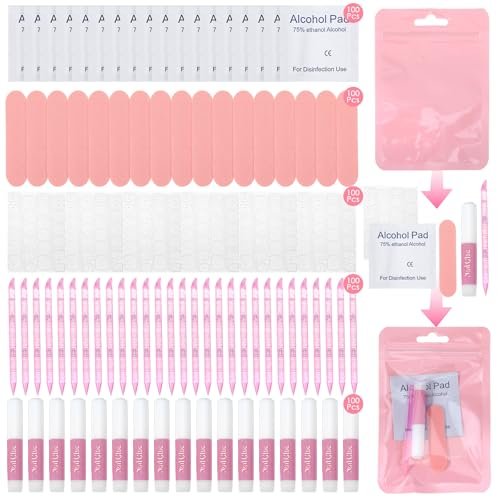LemonRoad 300 Pcs (150 Pairs) Sponge Toe Separator Pedicure Finger Separator Tool Toe Divider Spacer Soft for Polishing Pedicure Manicure Coating Gel Painting Nail Beauty Accessory (White)
