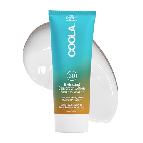 Hydrating SPF 30 Sunscreen Lotion - Tropical Coconut Scented Body Moisturizer, 5 oz
