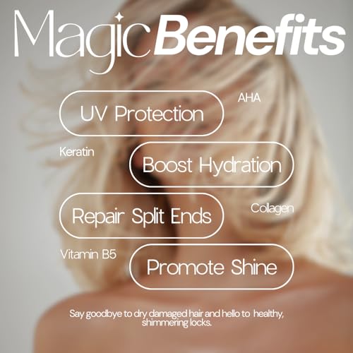 Magic Potion Leave-In Conditioner & Detangler Spray - 8.5 oz - Hair Smoothing & Frizz Control