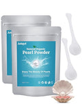 Pearl Powder Organic 3.53oz 2-Pack for DIY Skincare, Anti-Aging & Pore Refining