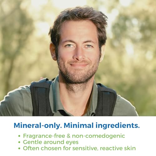 Tinted Mineral Sunscreen SPF 31 for Face - Light Tint, 4oz, Sensitive Skin