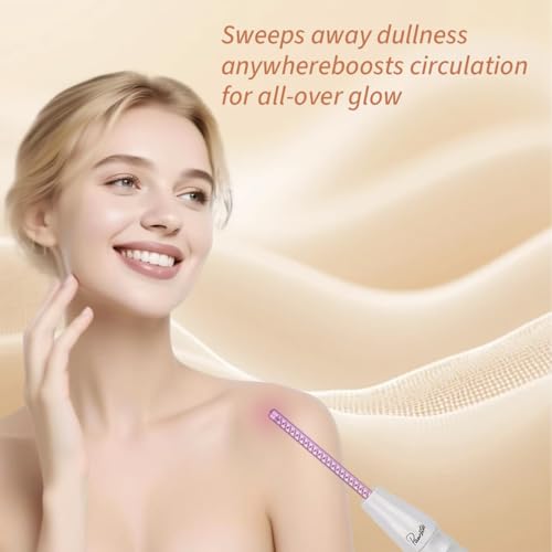Portable Skin Therapy Wand with 6 Glass Tubes - Anti-Aging & Skin Tightening