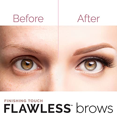 Eyebrow Hair Remover for Women - Painless Electric Razor with LED Light