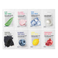 Hydrating Face Mask Variety Pack - 40 Sheets with Aloe Charcoal Collagen & More - 1 Pack of 40