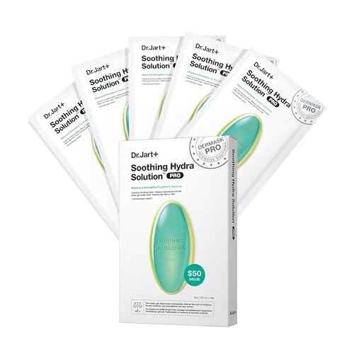 Hydrating & Soothing Face Sheet & Mud Masks Set - 5 Pack - Skin Barrier & Pore Purifying