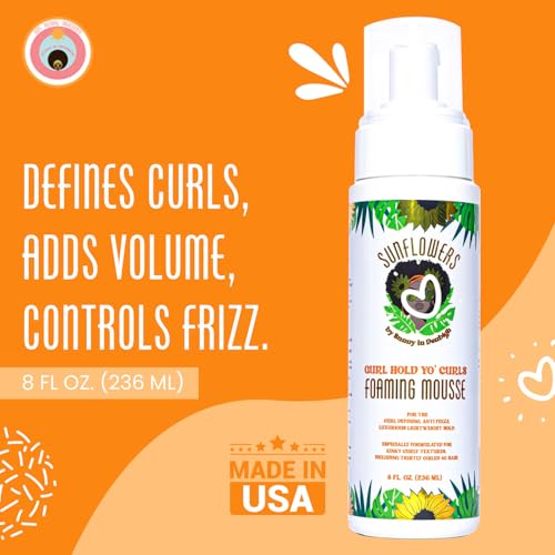 Lightweight Curl Defining Mousse for Frizz Control & Flex Hold, 8 fl oz