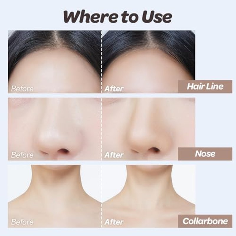 I'M MEME Shading - I'm Multi Stick 001 Bronzer | Easy Blending, Matte Finish, Suitable for Beginners, Lightweight, Natural Contour Makeup, Daily Use, Natural Blur Effect, Stocking Stuffers, 0.24 Oz