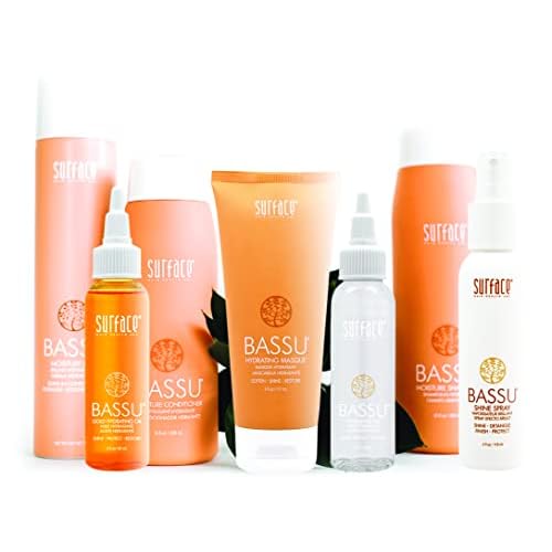 Surface Hair - Bassu Moisture Mist Leave-In Conditoner? Cleanses, Moisturizes, and Provides Sulfate Free Shine - 6oz