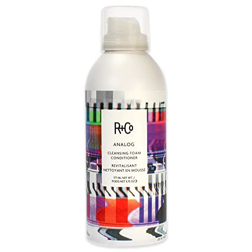 R+Co ANALOG Cleansing Foam Conditioner ? Lightweight Softening & Frizz-Reducing Conditioner for All Hair Types,