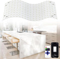 White 4 Pack LED Backlight Sheets for Countertops - 24V Dimmable Flexible Light Panels