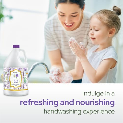 Lavender Chamomile Foaming Hand Soap Refill 1 Gallon (128 oz) for Foaming Dispensers – Puremax