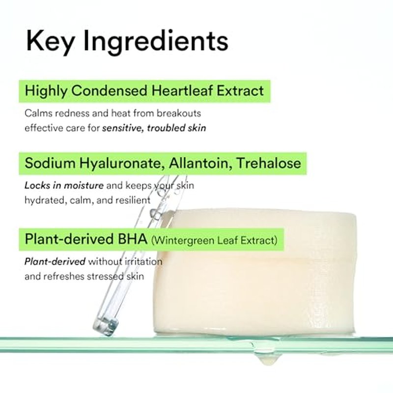 Abib Heartleaf Spot Pad Calming Touch Duo Set 160pads 10.14 fl. oz. | Korean Acne Soothing Toner Pads for Face, Cleansing, Disposable, Exfoliant, Skin Care