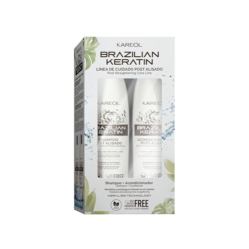 Kareol Sulfate-Free Keratin Post-Relaxing Shampoo & Conditioner Set