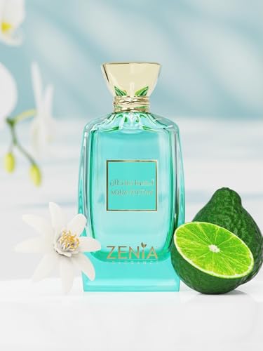 Zenia Aqua Sultan Unisex EDP Spray 3.4oz | Citrus Spicy Woody Fragrance