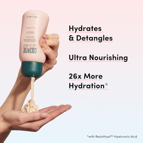 Hydrating Hair Conditioner for All Hair Types - Sulfate-Free with Hyaluronic Acid & Natural Oils - 9.47 fl oz