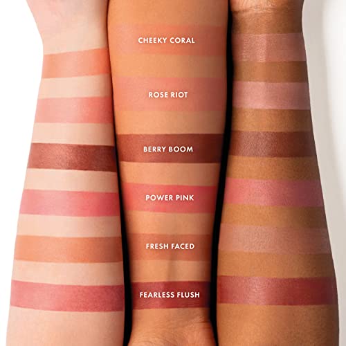 ICONIC LONDON Sheer Blush Rose Riot - Lightweight Liquid Cream Blush 0.42 Fl Oz
