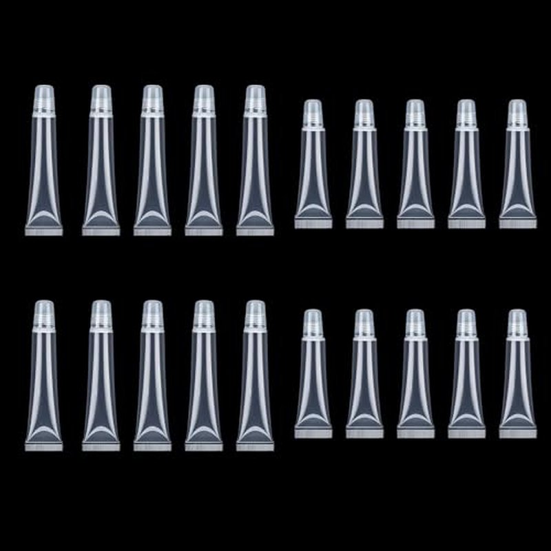 2 Pack Acrylic Makeup Mixing Palette with 2 Stainless Steel Scrapers & 10 Reusable Powder Puffs ? Ideal for Facial Cosmetics, Nail Art Pigment Blending