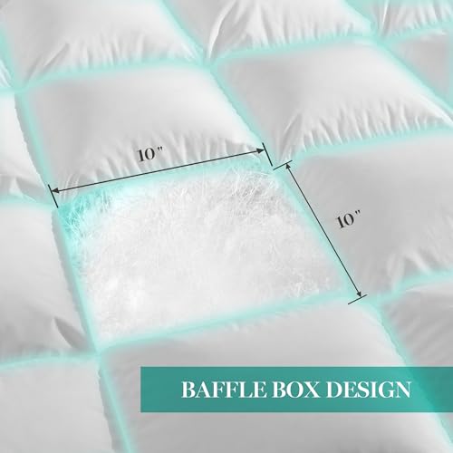 Martha Stewart Twin White Goose Feather Down Comforter Lightweight Bed Bedding