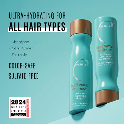 Hard Water Hair Detox Set - Shampoo, Conditioner & Hair Mask Pack for Damaged, Dry Hair