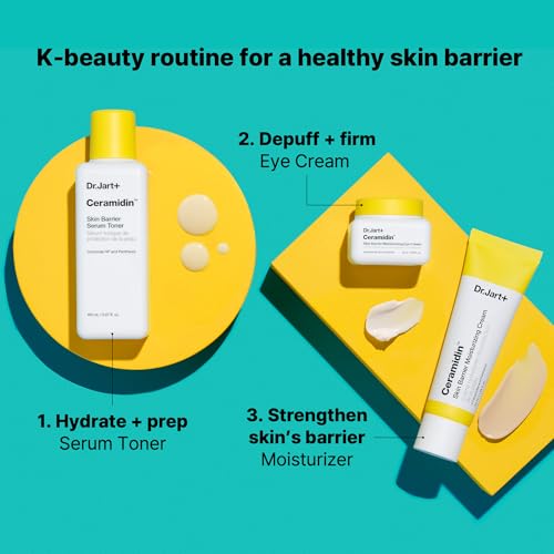 Dr.Jart+ Ceramidin Korean Under Eye Cream with Ceramides | Korean Skin Care, 0.5 Fl Oz