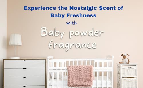 Unisex Baby Powder Scent Fragrance Mist - Long-Lasting 2 oz