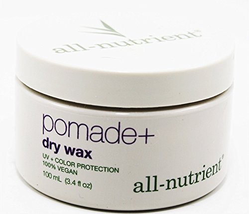 All Nutrient Hair Pomade + Dry Wax for Styling and Texture - 3.4 fl oz