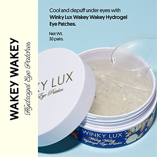 Winky Lux Wakey Wakey Hydrogel Under Eye Patches - Brighten & Depuff