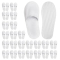 Winterlace Hotel Spa Slippers 24 Pairs Bulk Disposable Non Slip Travel Closed Toe Guest Unisex