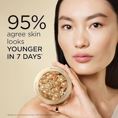 Elizabeth Arden Advanced Gold Ceramide Capsules 60 Count Anti-Aging Face Serum