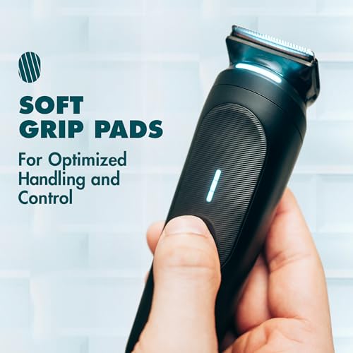 Gillette i7 Intimate Men’s Waterproof Body Groomer with LED Light & Attachments - 1 Pack