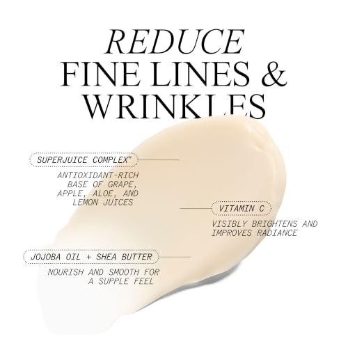 Vitamin C Anti-Wrinkle Moisturizer for Face & Neck - Hydrating & Brightening 1.7 fl oz