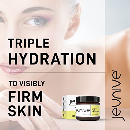 Rejuvenating Triple Power Hydration Face Moisturizer Cream | Anti-Aging Hyaluronic Acid, Aloe Vera, Vitamins to Firm, Plump and Even Skin Tone - Result Driven Formula | 2 oz (57g)