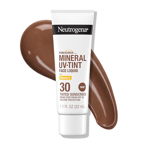 Mineral Tinted Sunscreen SPF 30 for Face - Dewy, Light, Water-Resistant