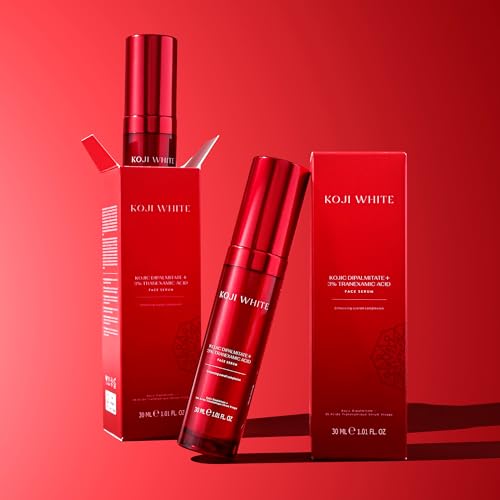 Hydrating Face Serum for Uneven Skin - Kojic, Tranexamic & Niacinamide - Vegan & Fragrance-Free - 1 Fl Oz