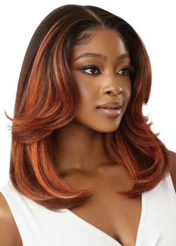 Outre Lace Front Wig 13x6 - Leomie Vanilla Cocoa Melt - Hand-Tied & Pre-Plucked