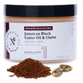 NaturAll Jamaican Black Castor Oil & Chebe Braiding Gel - Strong Hold Protective Hair Gel for Locs & Edges 8 Oz