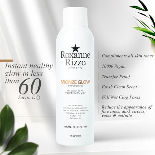 Bronze Glow Duo Face & Body Bronzer with Hydrating Mist - TSA Travel Size