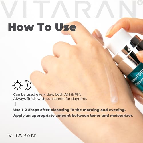 VITARAN Exosome & PDRN Dual Serum - Anti-Aging Face Treatment, 1.7 fl oz